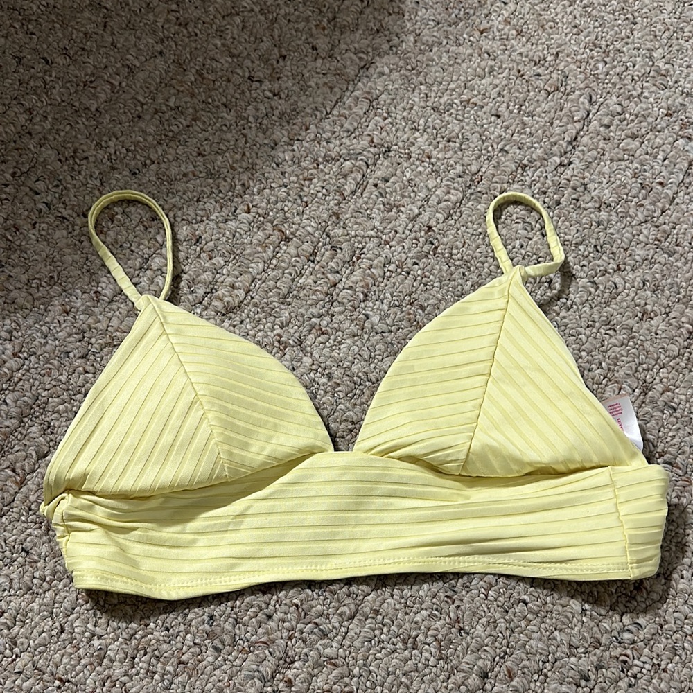 Yellow Bikini Top medium